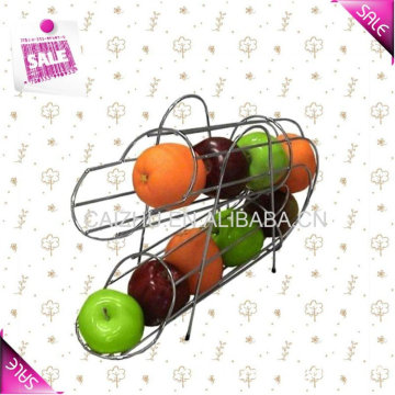 Metal fruit basket holder